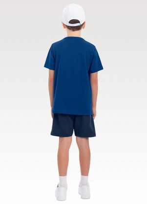 Fakini Kids - Conjunto Camiseta/Bermuda Avengers Azul - FAKINI KIDS