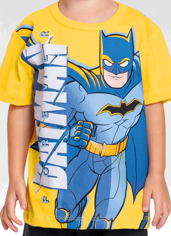 Batman - Conjunto Camiseta/Bermuda Batman Preto 3