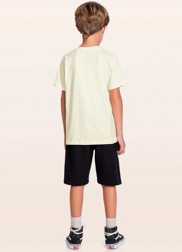Fakini Kids - Conjunto Camiseta/Bermuda Branco 2
