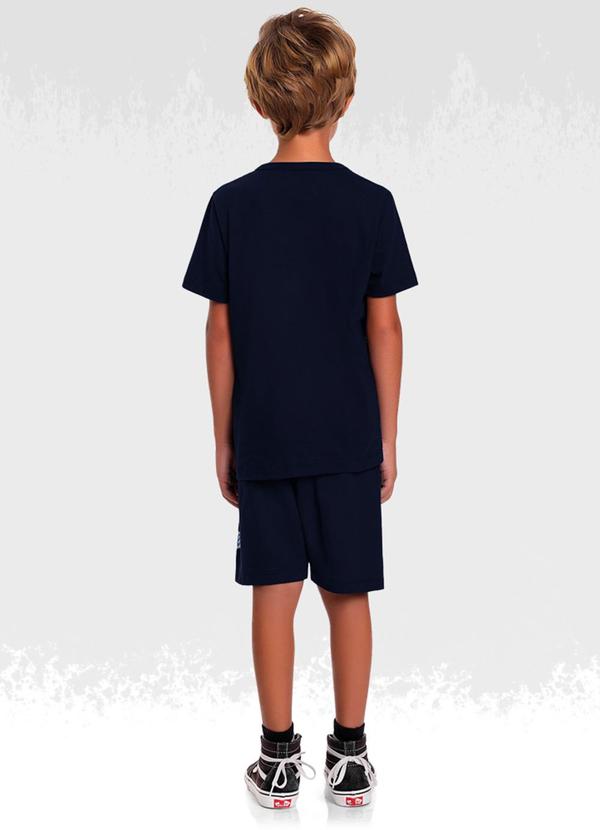 Hot Wheels - Conjunto Camiseta/Bermuda Hotwheels Azul 2