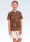 Fakini Kids - Conjunto Camiseta/Bermuda Marrom - variação: Marrom
