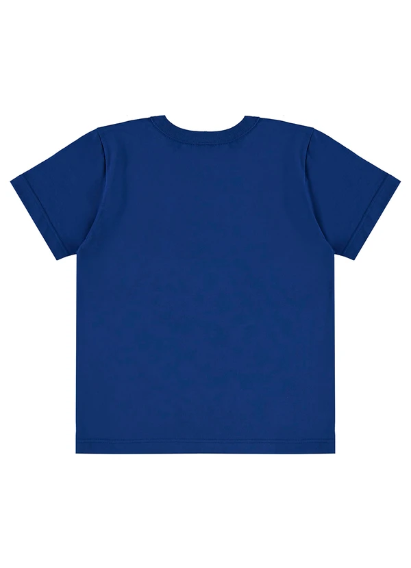 Bee Loop - Conjunto Camiseta Bermuda Moletom Azul 4