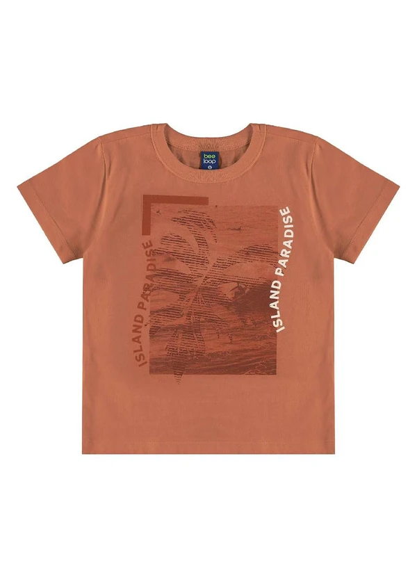 Bee Loop - Conjunto Camiseta Bermuda Moletom Marrom 4