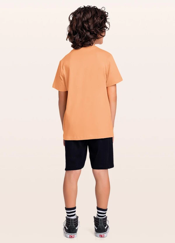 Fakini Kids - Conjunto Camiseta/Bermuda Preto 2