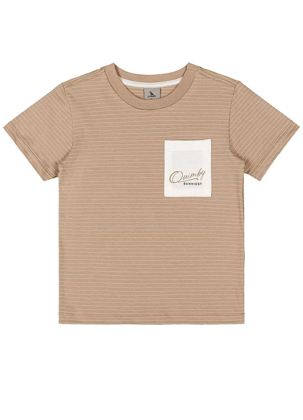 Quimby - Conjunto Camiseta Bermuda Bege 3