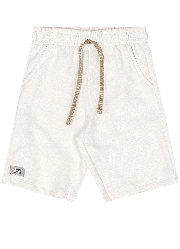 Quimby - Conjunto Camiseta Bermuda Bege 4
