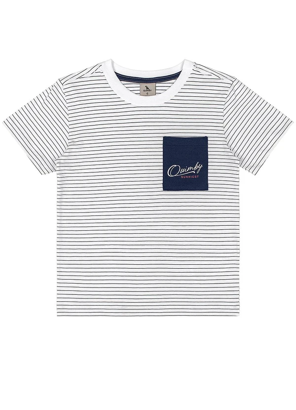 Quimby - Conjunto Camiseta Bermuda Branco 3
