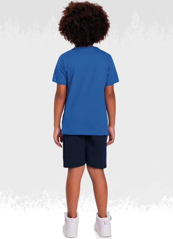 Homem Aranha - Conjunto Camiseta/Bermuda Spider-Man Azul 2