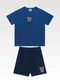 Fakini Kids - Conjunto Camiseta/Bermuda Spider-Man Vermelho - variação: Azul