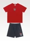 Fakini Kids - Conjunto Camiseta/Bermuda Spider-Man Vermelho - variação: Vermelho