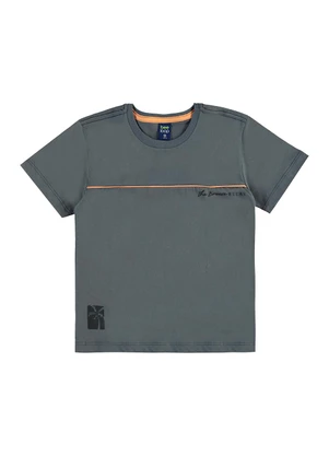 Bee Loop - Conjunto Camiseta Bermuda Tropical Cinza - BEE LOOP