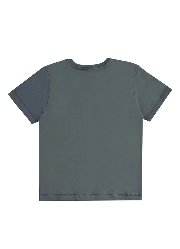 Bee Loop - Conjunto Camiseta Bermuda Tropical Cinza 5