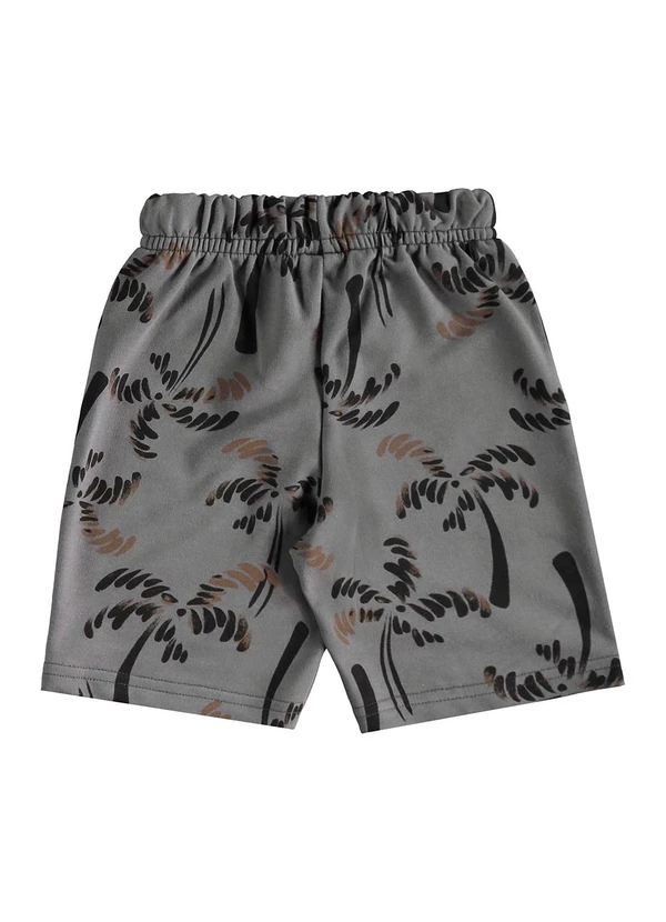 Bee Loop - Conjunto Camiseta Bermuda Tropical Cinza 6