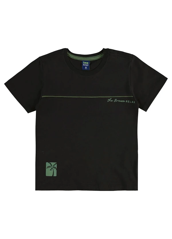 Bee Loop - Conjunto Camiseta Bermuda Tropical Bee Loop Preto 3