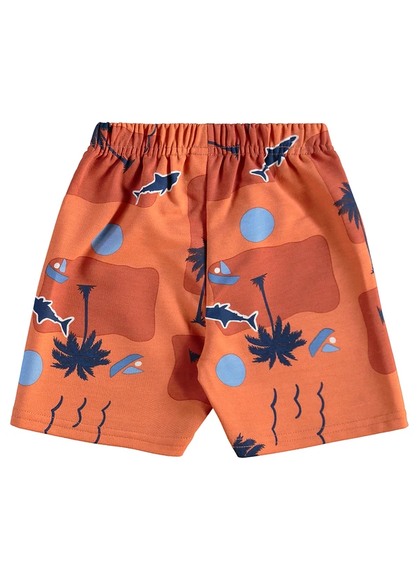 Bee Loop - Conjunto Camiseta Bermuda Tubarão Azul 6