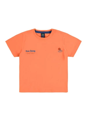 Bee Loop - Conjunto Camiseta Bermuda Tubarão Laranja - BEE LOOP
