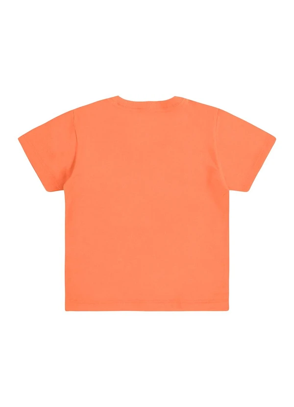 Bee Loop - Conjunto Camiseta Bermuda Tubarão Laranja 5