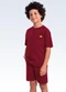 Fakini Kids - Conjunto Camiseta/Bermuda Verde - variação: Vermelho