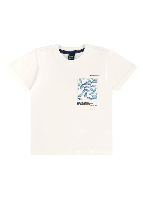 Bee Loop - Conjunto Camiseta Bolso Bermuda Bege 4