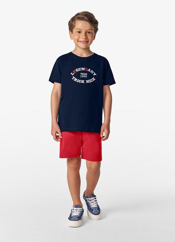 Trick Nick - Conjunto Camiseta com Bermuda Azul 1