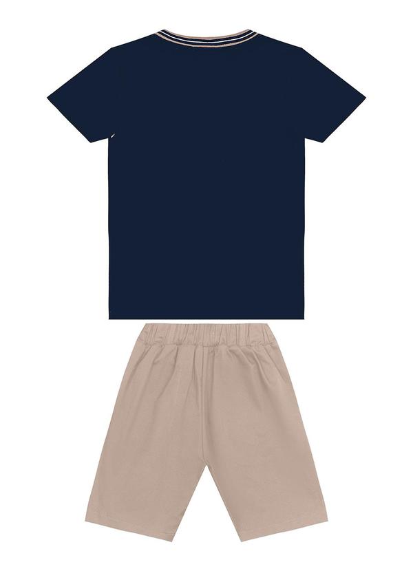 Trick Nick - Conjunto Camiseta com Bermuda Azul 2