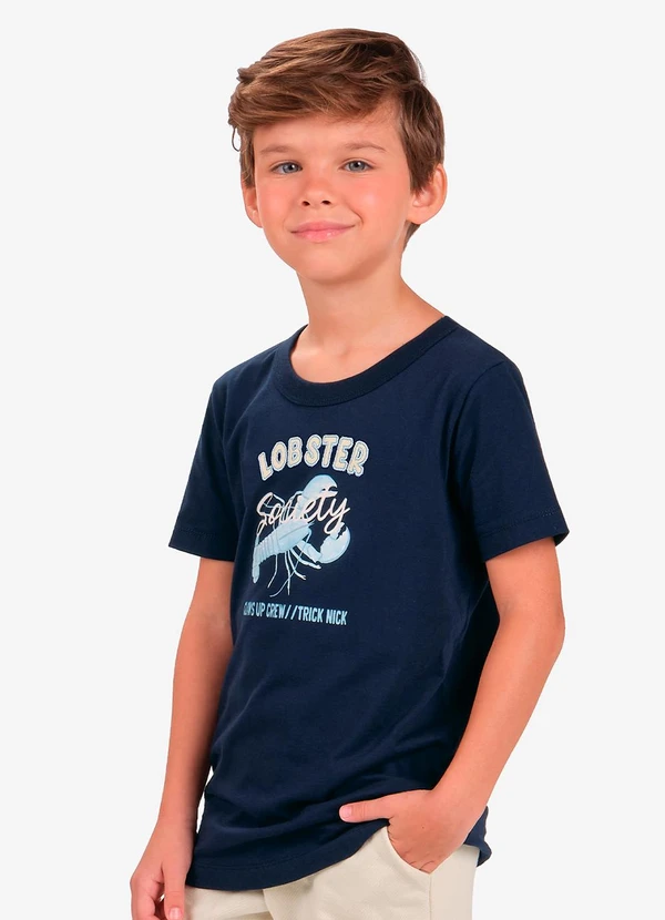 Trick Nick - Conjunto Camiseta com Bermuda Azul 4