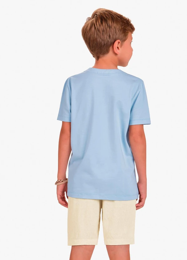 Trick Nick - Conjunto Camiseta com Bermuda Azul 2