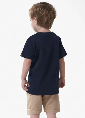 Trick Nick - Conjunto Camiseta com Bermuda Azul - TRICK NICK