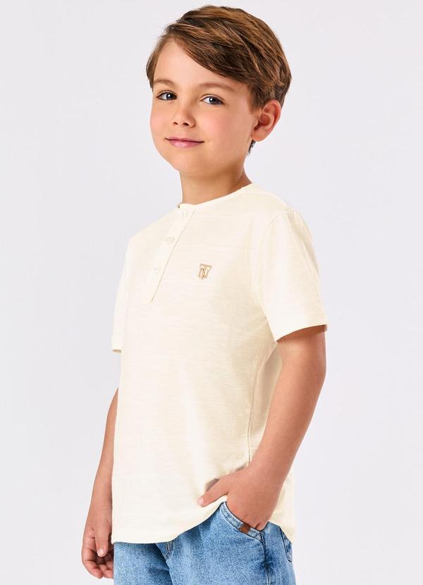 Trick Nick - Conjunto Camiseta com Bermuda Bege 4