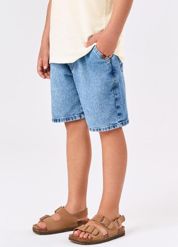 Trick Nick - Conjunto Camiseta com Bermuda Bege 5