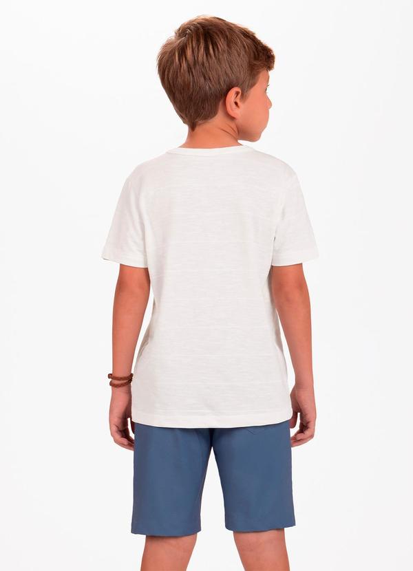 Trick Nick - Conjunto Camiseta com Bermuda Bege 2