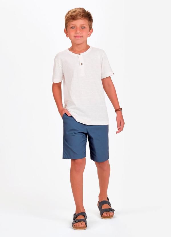 Trick Nick - Conjunto Camiseta com Bermuda Bege 3