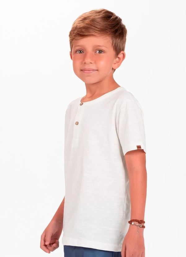 Trick Nick - Conjunto Camiseta com Bermuda Bege 4