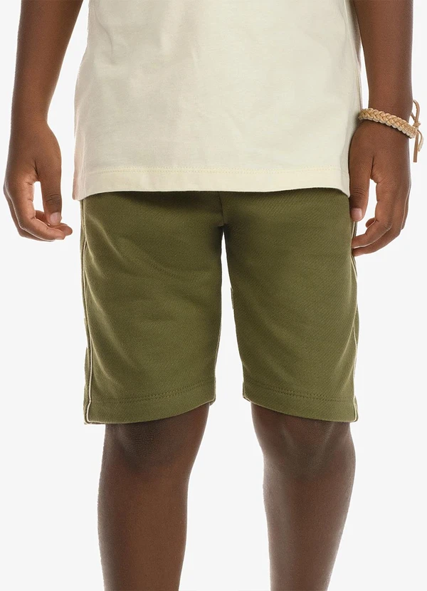 Rovi Kids - Conjunto Camiseta com Bermuda Bege 5