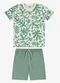 Rovi Kids - Conjunto Camiseta com Bermuda Infantil Bege - variação: Bege