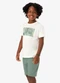 Rovi Kids - Conjunto Camiseta com Bermuda Infantil Marrom - variação: Bege