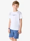 Rovi Kids - Conjunto Camiseta com Bermuda Infantil Branco - variação: Branco