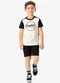 Rovi Kids - Conjunto Camiseta com Bermuda Infantil Preto - variação: Preto