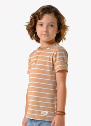 Trick Nick - Conjunto Camiseta com Bermuda Marrom - TRICK NICK