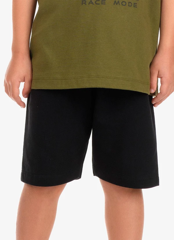 Rovi Kids - Conjunto Camiseta com Bermuda Masculino Verde 5