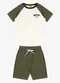 Rovi Kids - Conjunto Camiseta com Bermuda Masculino Verde - variação: Verde