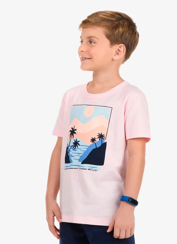 Rovi Kids - Conjunto Camiseta com Bermuda Rosa 4