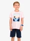 Rovi Kids - Conjunto Camiseta com Bermuda Rosa - variação: Rosa