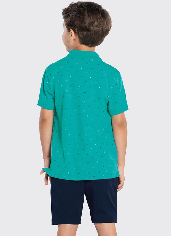 Trick Nick - Conjunto Camiseta com Bermuda Verde 2
