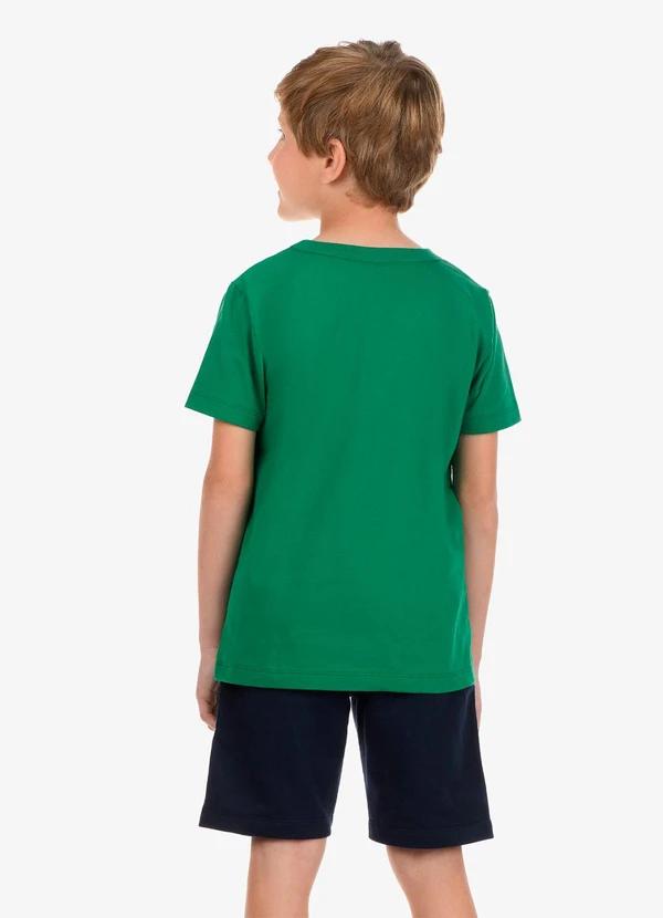 Rovi Kids - Conjunto Camiseta com Bermuda Verde 2