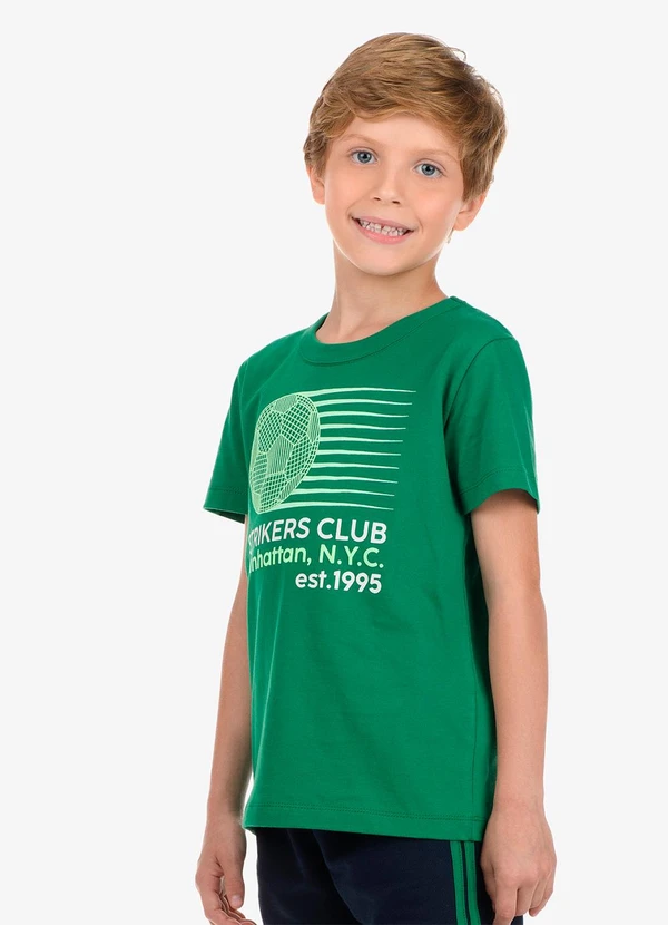 Rovi Kids - Conjunto Camiseta com Bermuda Verde 4