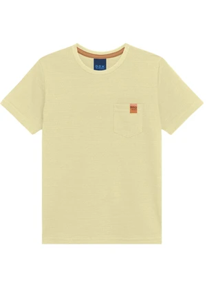 Ddk - Conjunto Camiseta com Bolso e Bermuda Marrom - DDK