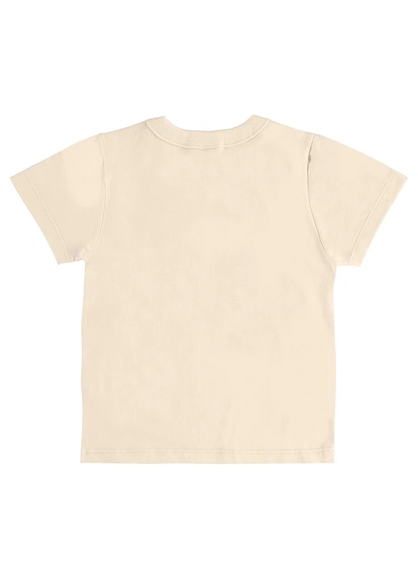 Bee Loop - Conjunto Camiseta Dino Bermuda Bege 5