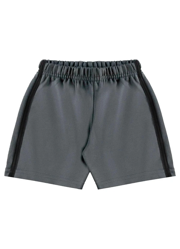 Bee Loop - Conjunto Camiseta Dino e Bermuda Preto 5