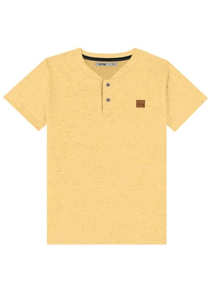 Ioluig - Conjunto Camiseta e Bermuda Alfaiataria Amarelo - IOLUIG